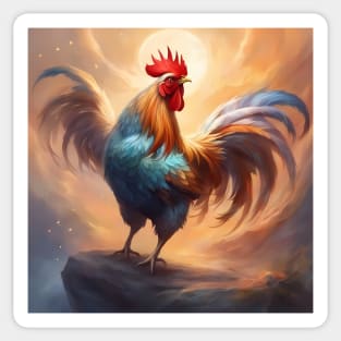 delectable world of chicken Sticker